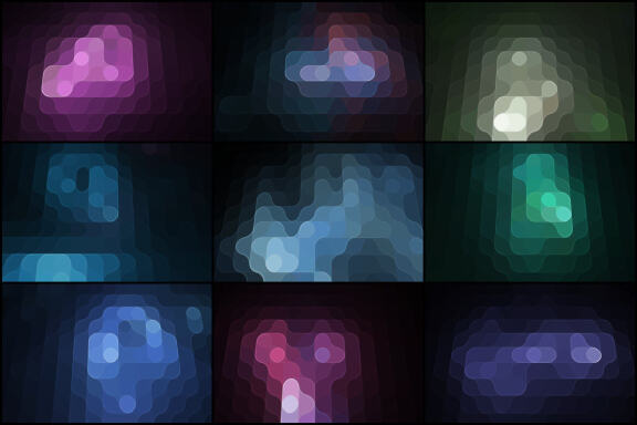 40 Perspective Mosaic Backgrounds - Vol. 2