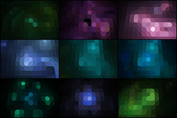 40 Perspective Mosaic Backgrounds - Vol. 2