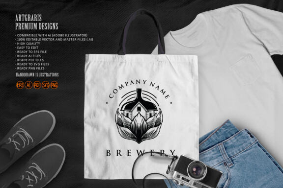 Vintage Brewing House Company Logo