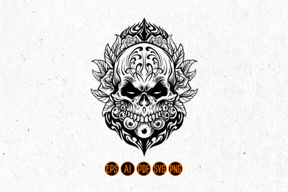 mexico sugar skull dia de los muertos Illustrations