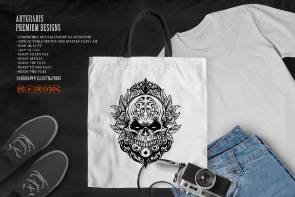 mexico sugar skull dia de los muertos Illustrations