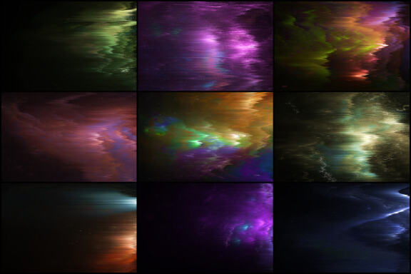 50 Pixel Sorting Backgrounds - Vol. 2