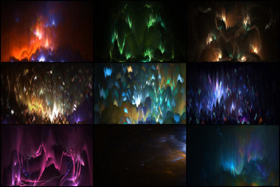 50 Pixel Sorting Backgrounds - Vol. 3