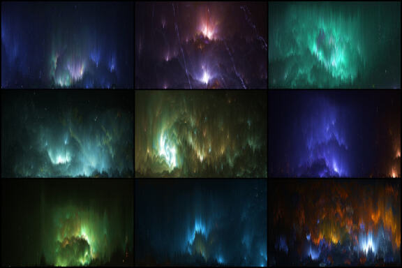 50 Pixel Sorting Backgrounds - Vol. 4