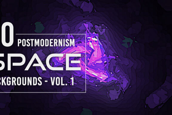 50 Postmodernism Space Backgrounds - Vol. 1
