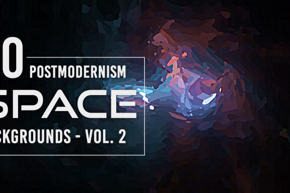 50 Postmodernism Space Backgrounds - Vol. 2