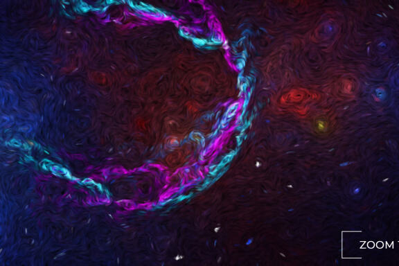 50 Van Gogh Space Backgrounds - Vol. 1