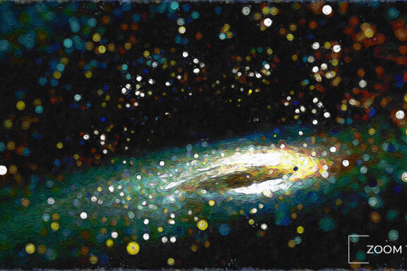 50 Van Gogh Space Backgrounds - Vol. 11