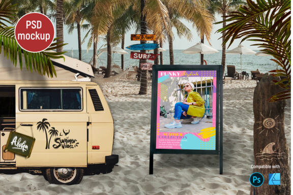 Summer Camp | Poster Mockup