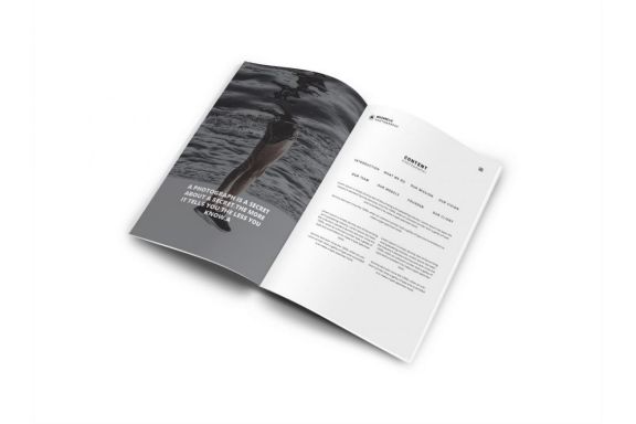 Mozarelic Photography A4 Brochure