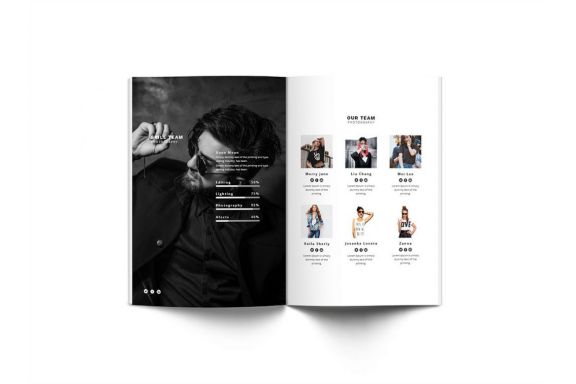 Mozarelic Photography A4 Brochure