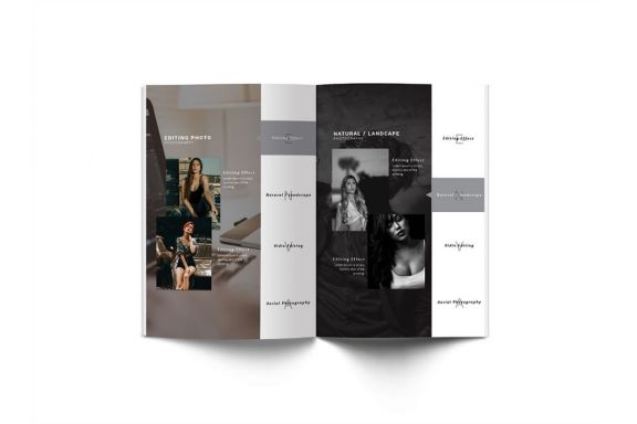 Mozarelic Photography A4 Brochure
