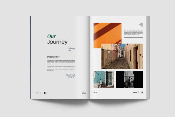 Infiny - Company Profile Indesign
