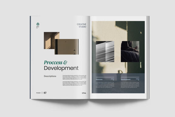 Infiny - Company Profile Indesign