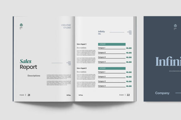 Infiny - Company Profile Indesign