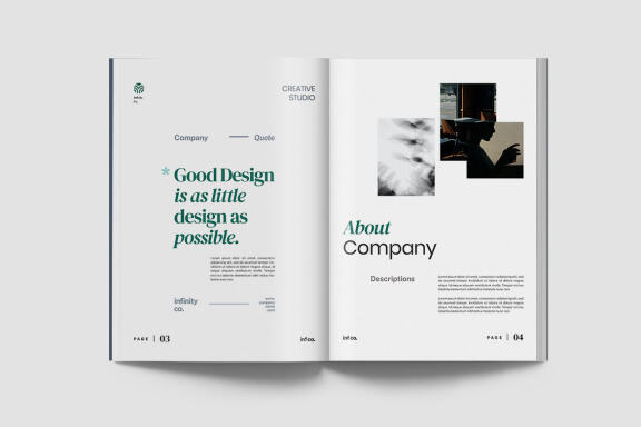 Infiny - Company Profile Indesign