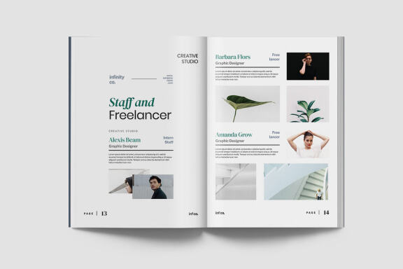 Infiny - Company Profile Indesign