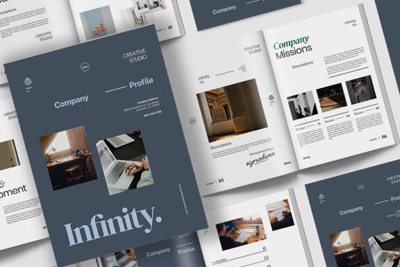 Infiny - Company Profile Indesign