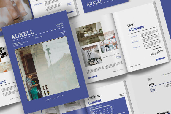 Auxell - Elegant Business Proposal