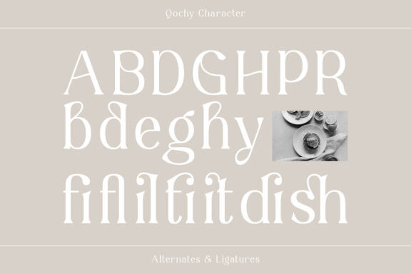 Qochy - Modern Serif Font