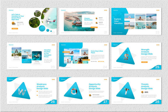 Vacansia - Travel Agency PowerPoint Template