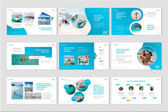 Vacansia - Travel Agency PowerPoint Template