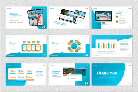 Vacansia - Travel Agency PowerPoint Template