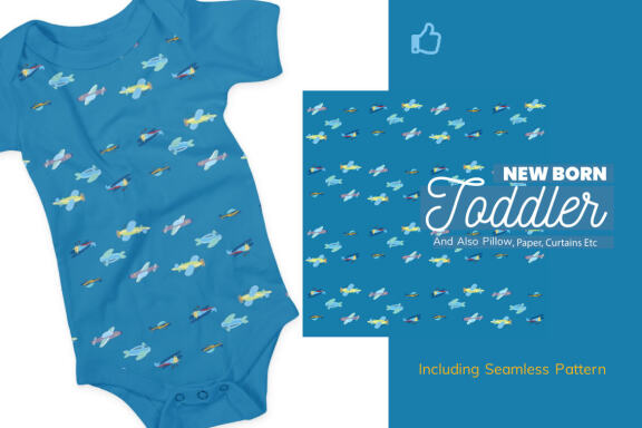 Cute 15 Airplanes Clipart Set