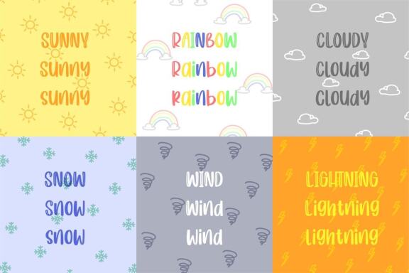 Hello Rainy – Quirky Handdrawn Font