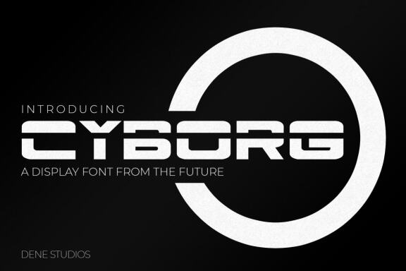Cyborg Font