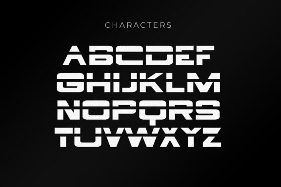 Cyborg Font