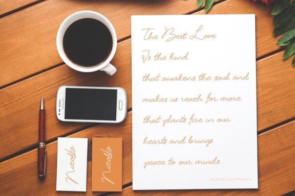 Acrillia elegant signature font