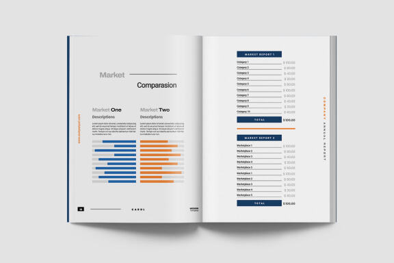  Carol Company Annual Report Indesign