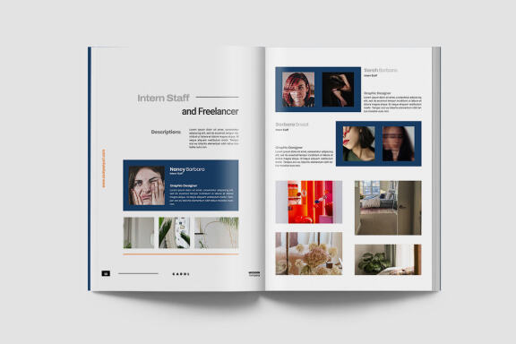  Carol Company Annual Report Indesign
