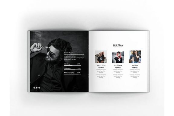 Mozarelic Photography Square Brochure