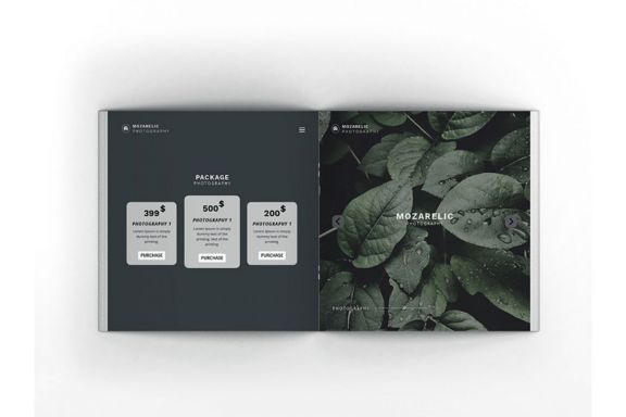 Mozarelic Photography Square Brochure