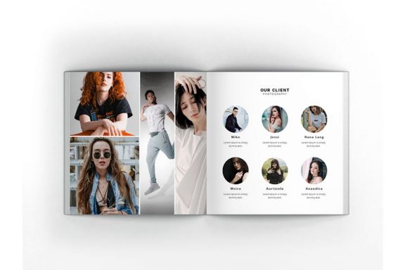 Mozarelic Photography Square Brochure