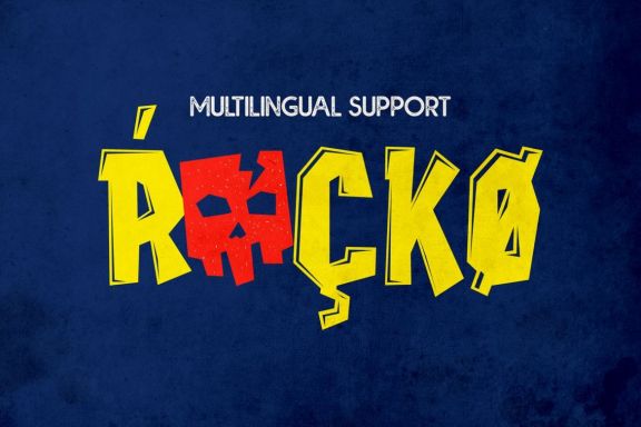 Rockidz - Layered Display Font