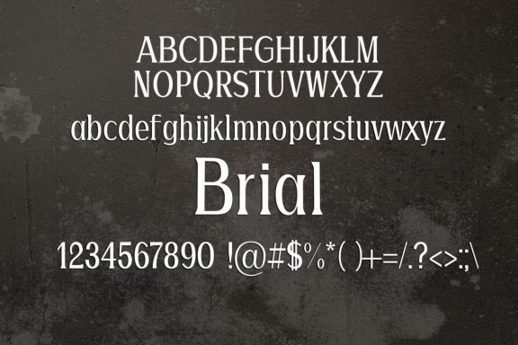 Brial Serif Font
