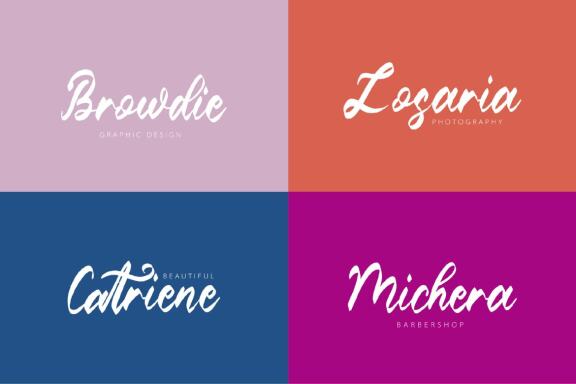 Wristen - Brush Font