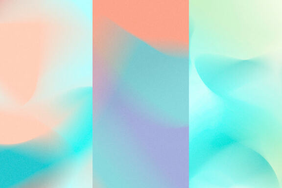 Pastel color gradient collection
