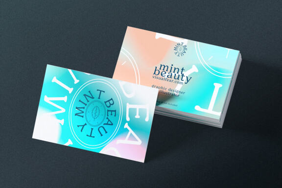 Pastel color gradient collection