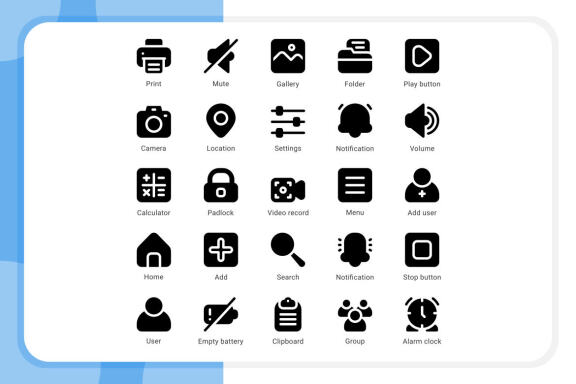 User Interface Icon Pack Vol.01