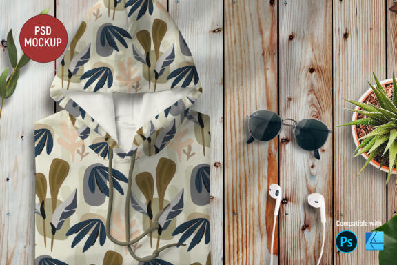 Hoodie Folded | Mockup