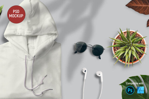 Hoodie Folded | Mockup
