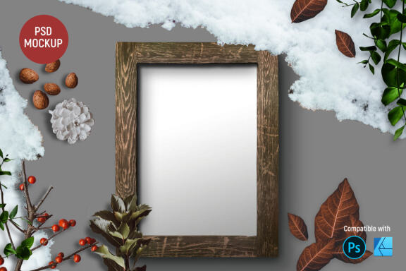 Snow Woods | Frame Mockup