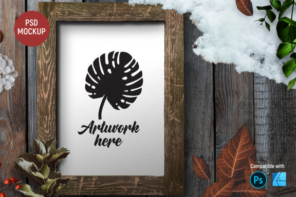 Snow Woods | Frame Mockup