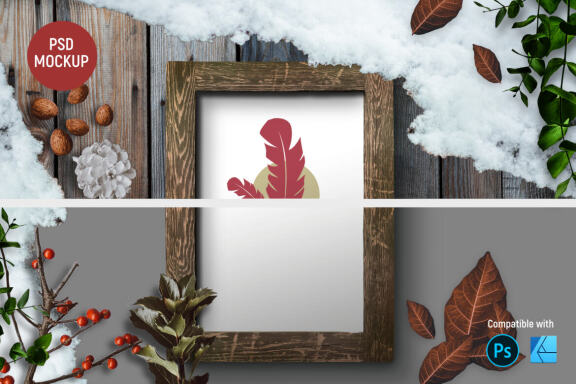 Snow Woods | Frame Mockup