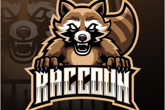 Raccoon Esport Mascot