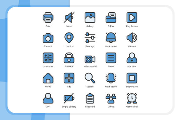 User Interface Icon Pack Vol.01